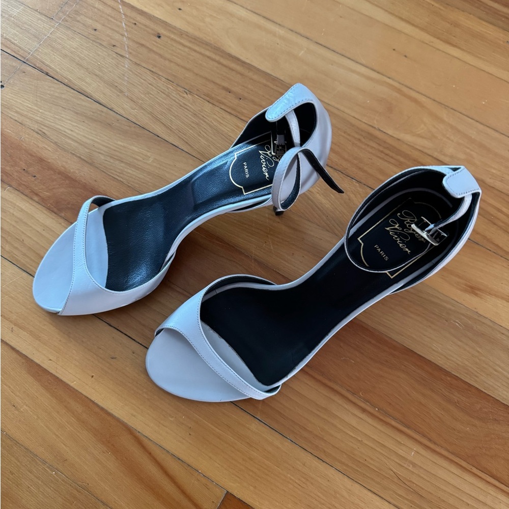 Elegant White Heels